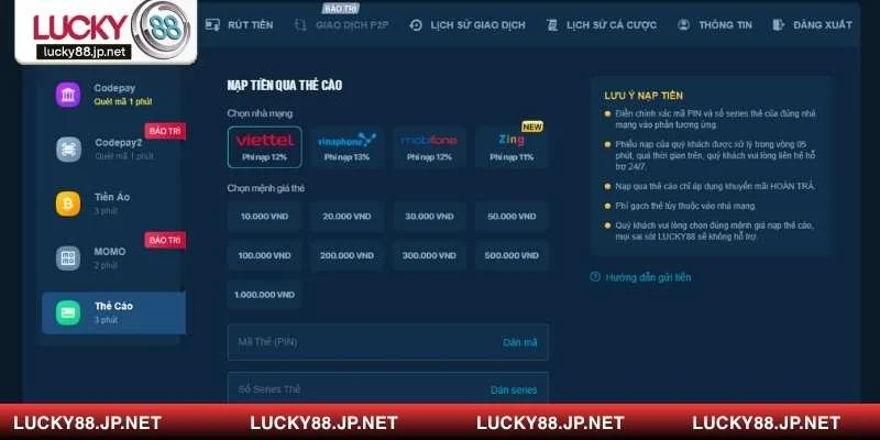 Các loại kèo thẻ phạt phổ biến tại LUCKY88